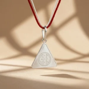 Surya Pyra Yantra Silver Locket