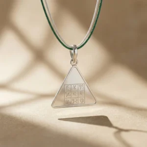Budh Pyra Yantra Silver Locket